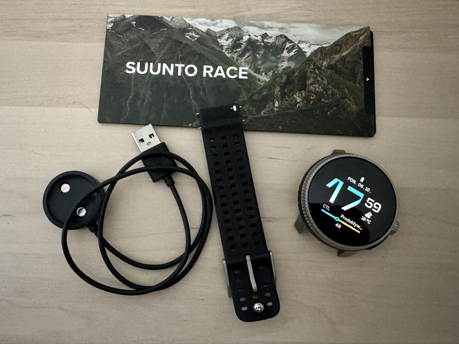 Suunto Race Titanium Charcoal - Gwarancja!