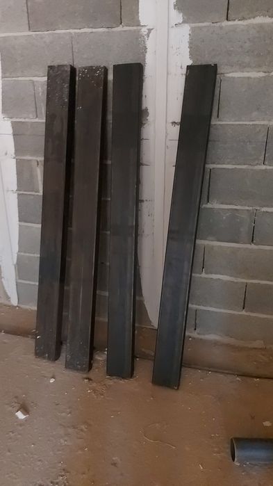 Tubos de ferro quadrado 140x60x3mm espessura