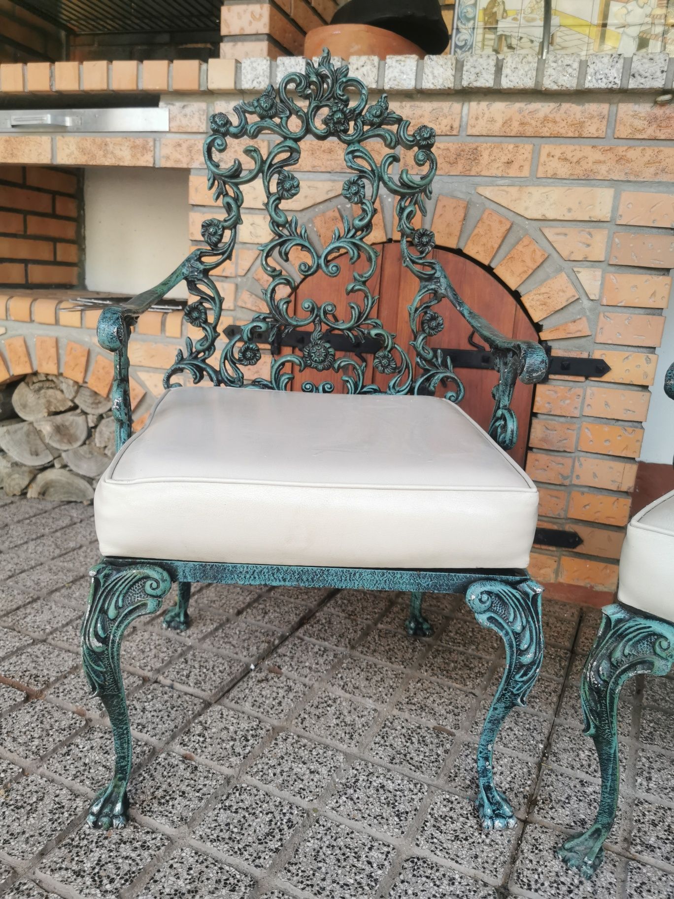 Cadeiras Vintage Verde