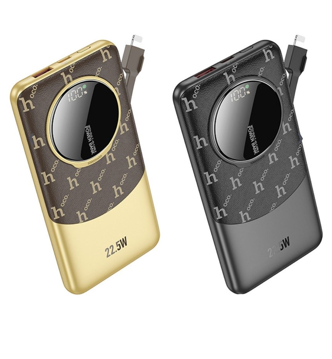 Power Bank Hoco Q29 10000 mAh: Быстрая зарядка + встроенный Lightning