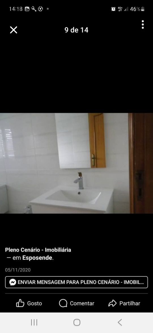 Apartamento t1 no centro de Esposende