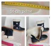 Nowe Botki 25 dł 16 cm kozaki buty 25 botki 25 kozaki Deichmann