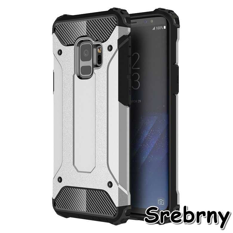 Case Etui Pancerne Armor do Samsung Galaxy S9  + Szkło Hartowane