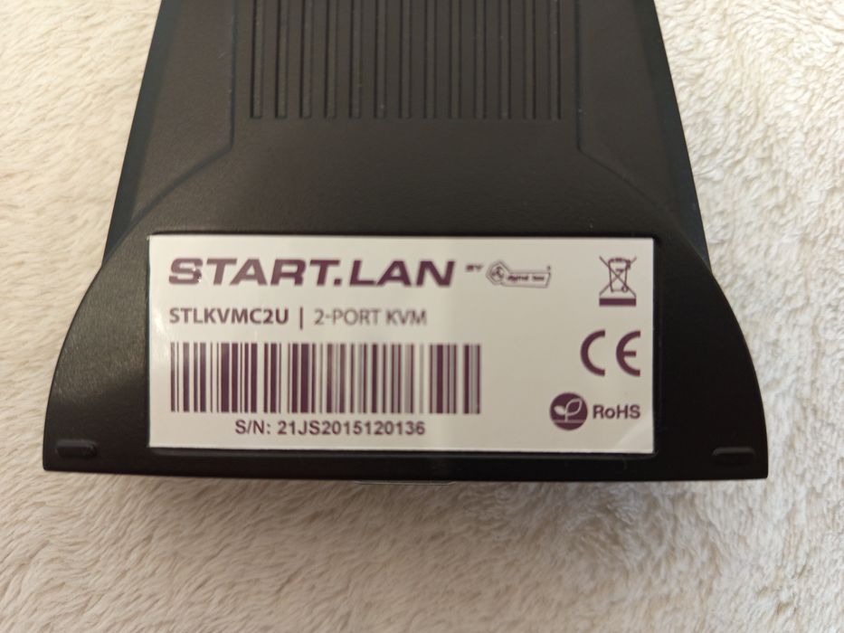 Rozdzielacz start.lan 2 porty KVM