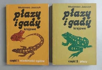 Płazy i gady krajowe - Włodzimierz Juszczyk. Dwa tomy