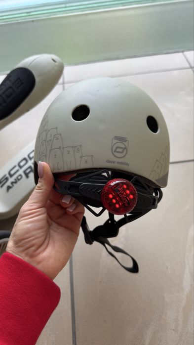 Scoot and Ride hulajnoga jeździk plus kask