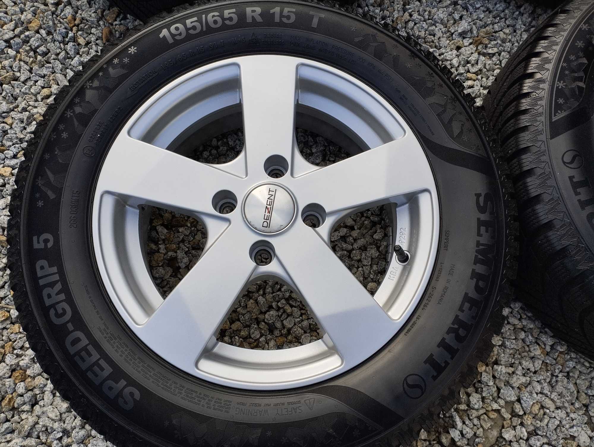 DEZENT Germany 4x108r15 B-Max EcoSport Courier Fiesta Czujnik 8mm 2022