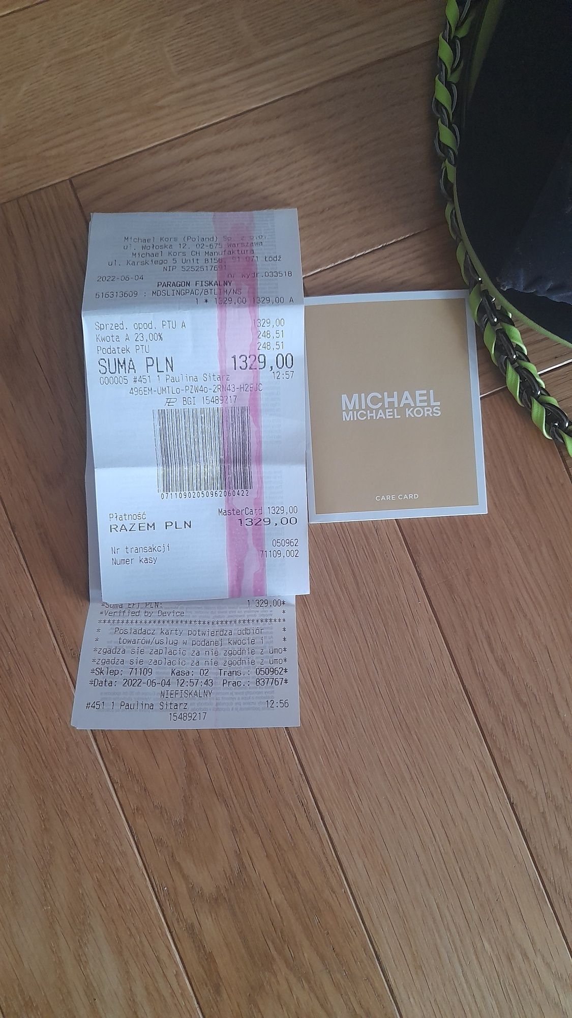 Torba Michael kors nerka