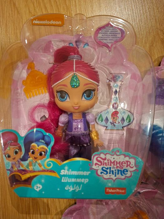Boneca nova da série Shimmer & Shine Rosa, em caixa original