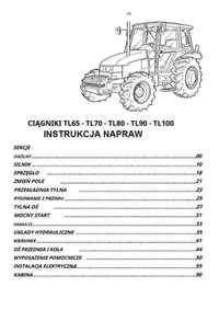 Instrukcja Napraw New Holland TL 65 TL 70 TL 80 TL 90, TL 100 PL