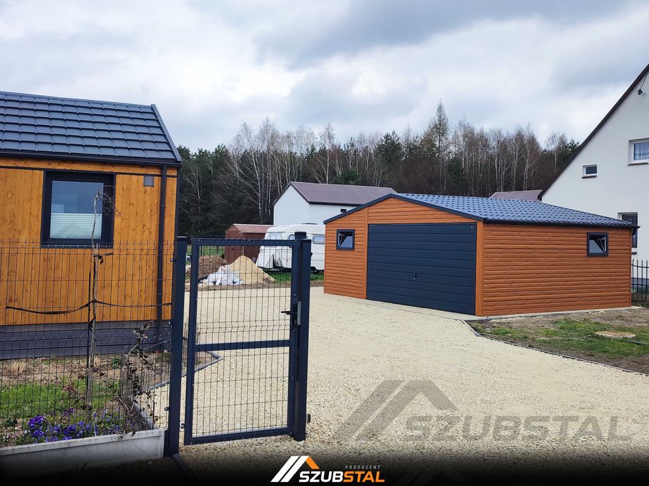 Garaż blaszany 4x5 4x6 6x5 6x5,80 6x6 8x6 9x5 9x6 PRODUCENT Premium
