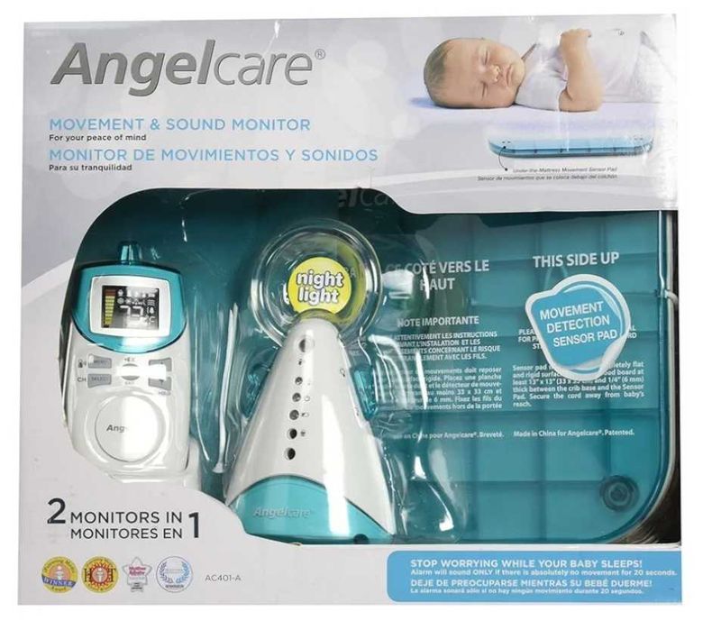 AlgelCare sensor movimento e som do bebé