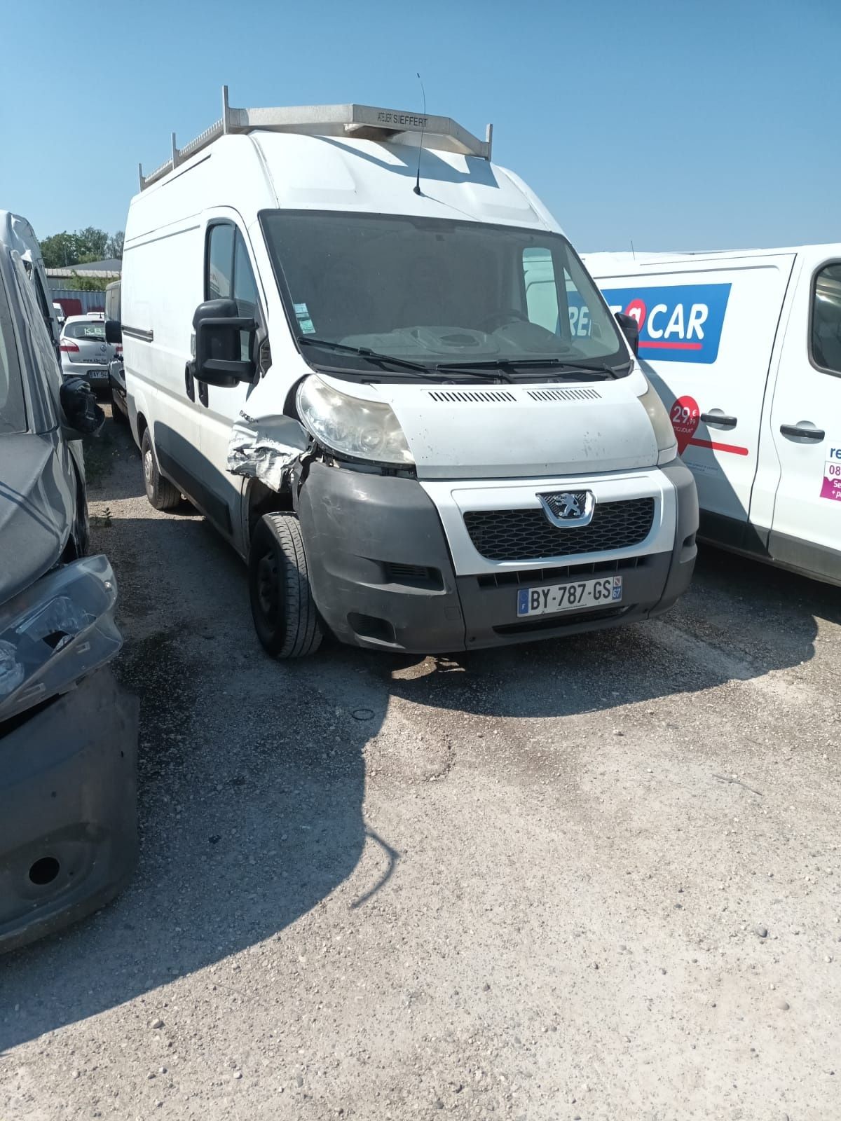 Bagażnik dachowy bus z drabiną L2h2