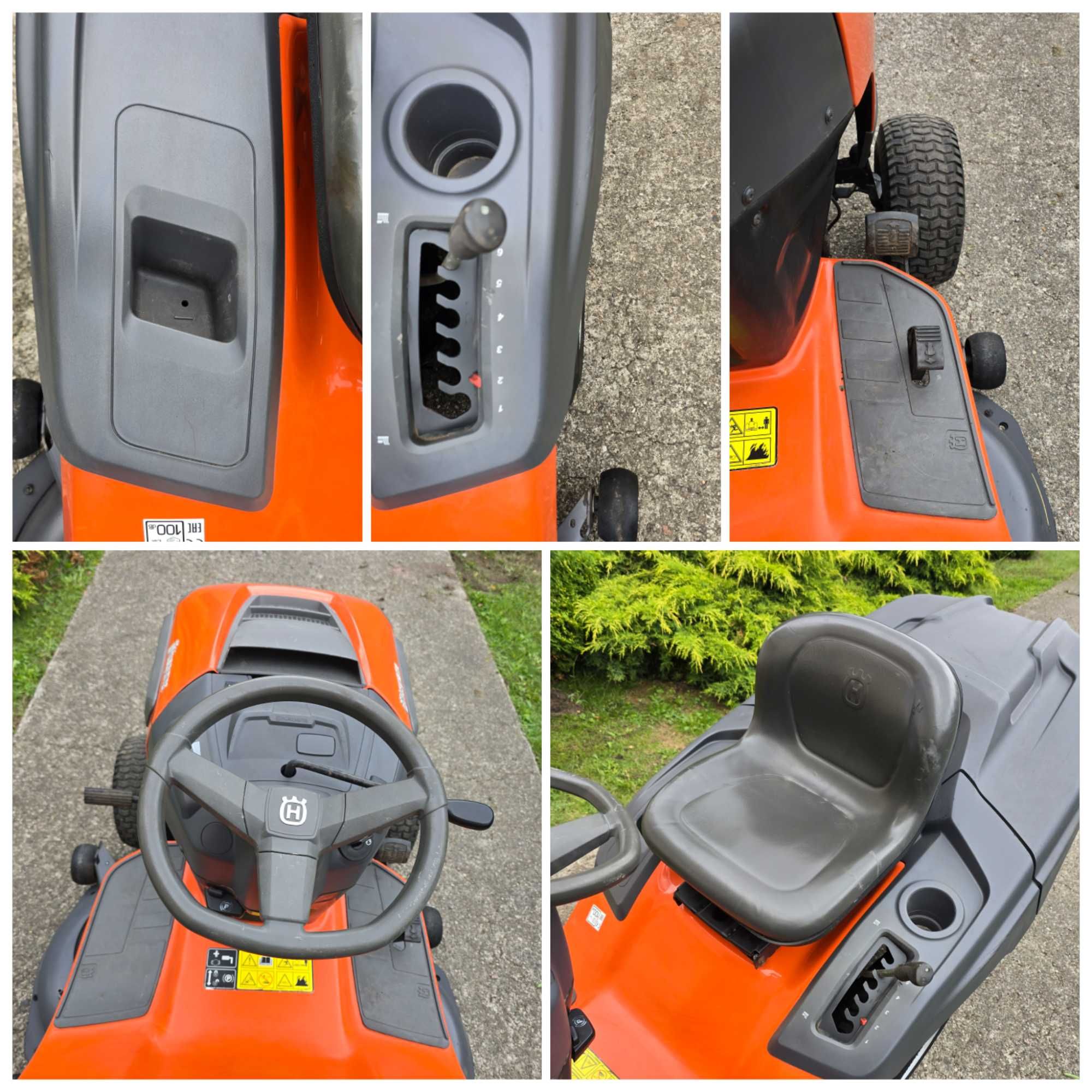 Traktorek kosiarka Husqvarna 20KM v-ka B&S pompa hydro Oryginał Stan