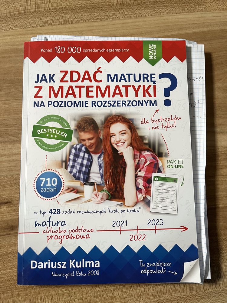 zestaw książek - matematyka rozszerzona