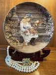 **WEDGWOOD WIKTORIAŃSKI Obraz Kolekcjonerski Talerz Porcelana Vintage