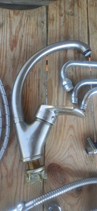 Гусак,лійка,душ, кран кухоний