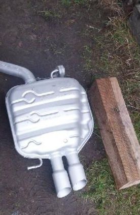 Tłumik końcowy passat b6 2.0 tdi