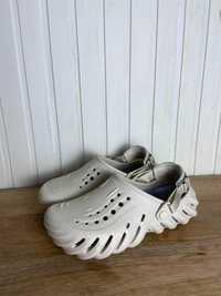 Chodaki Crocs Echo Clog kremowe roz 39/40/grube