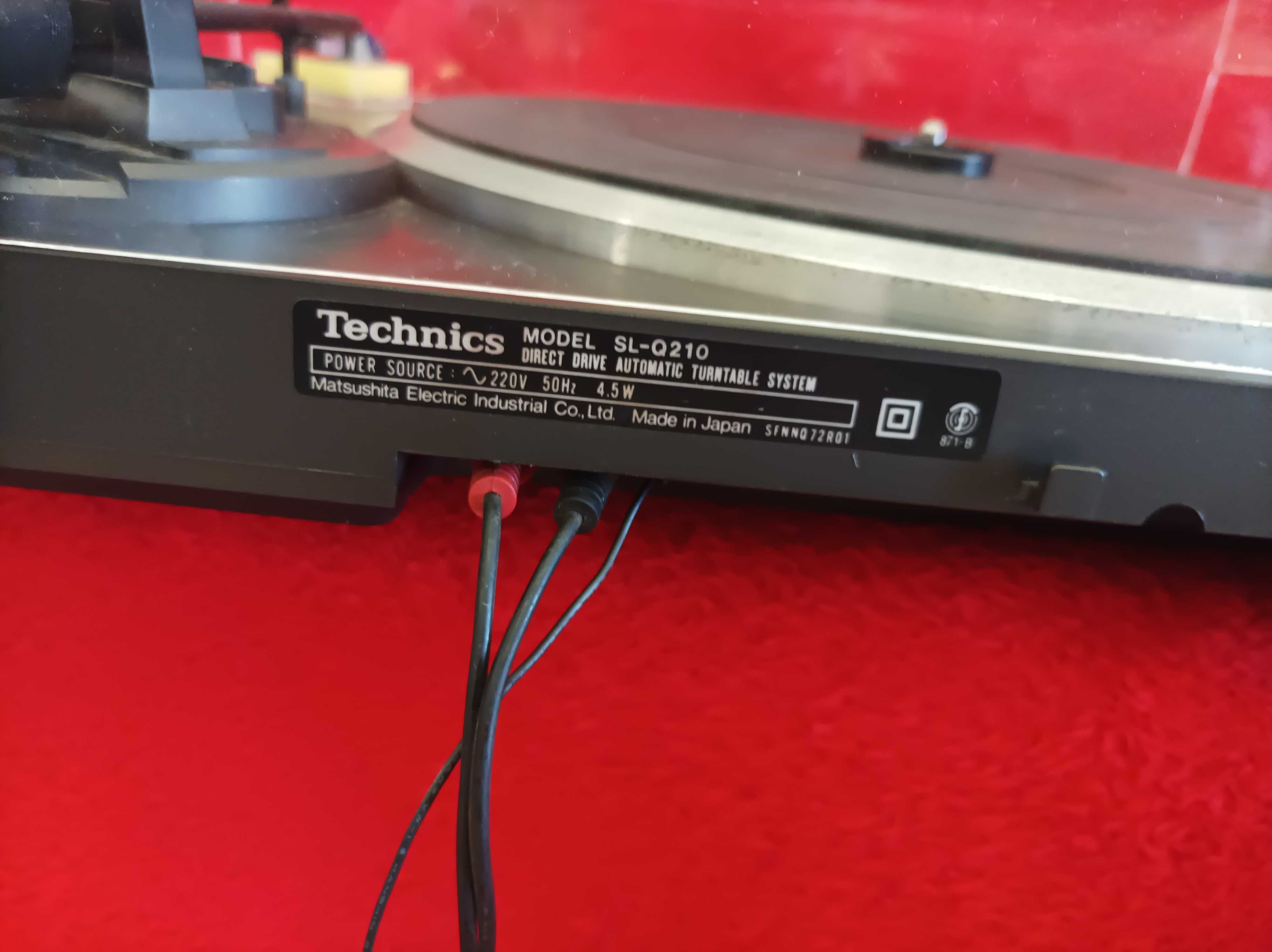 Gira-Discos Technics SL-Q210 - Vintage