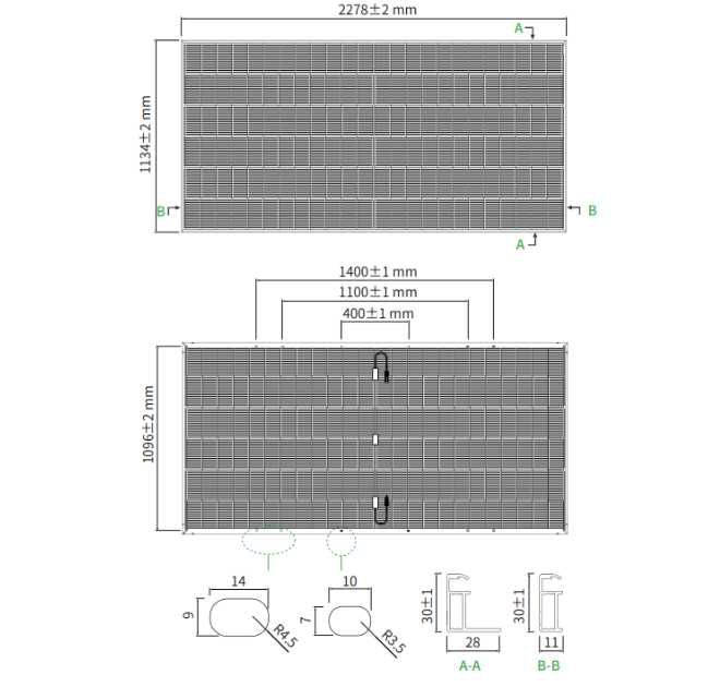 Panel Moduł Fotowoltaiczny Jinko 590W BIFACIAL N Srebrna Rama
