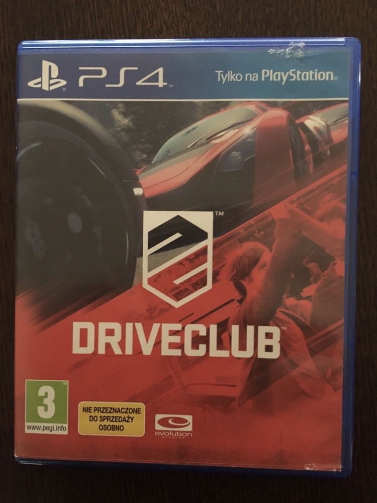 Drive Club PS4 gra