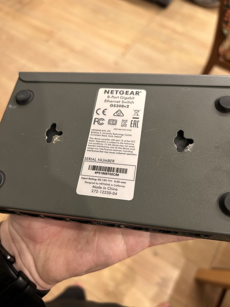 Netgear 8-Port Gigabit Ethernet Switch