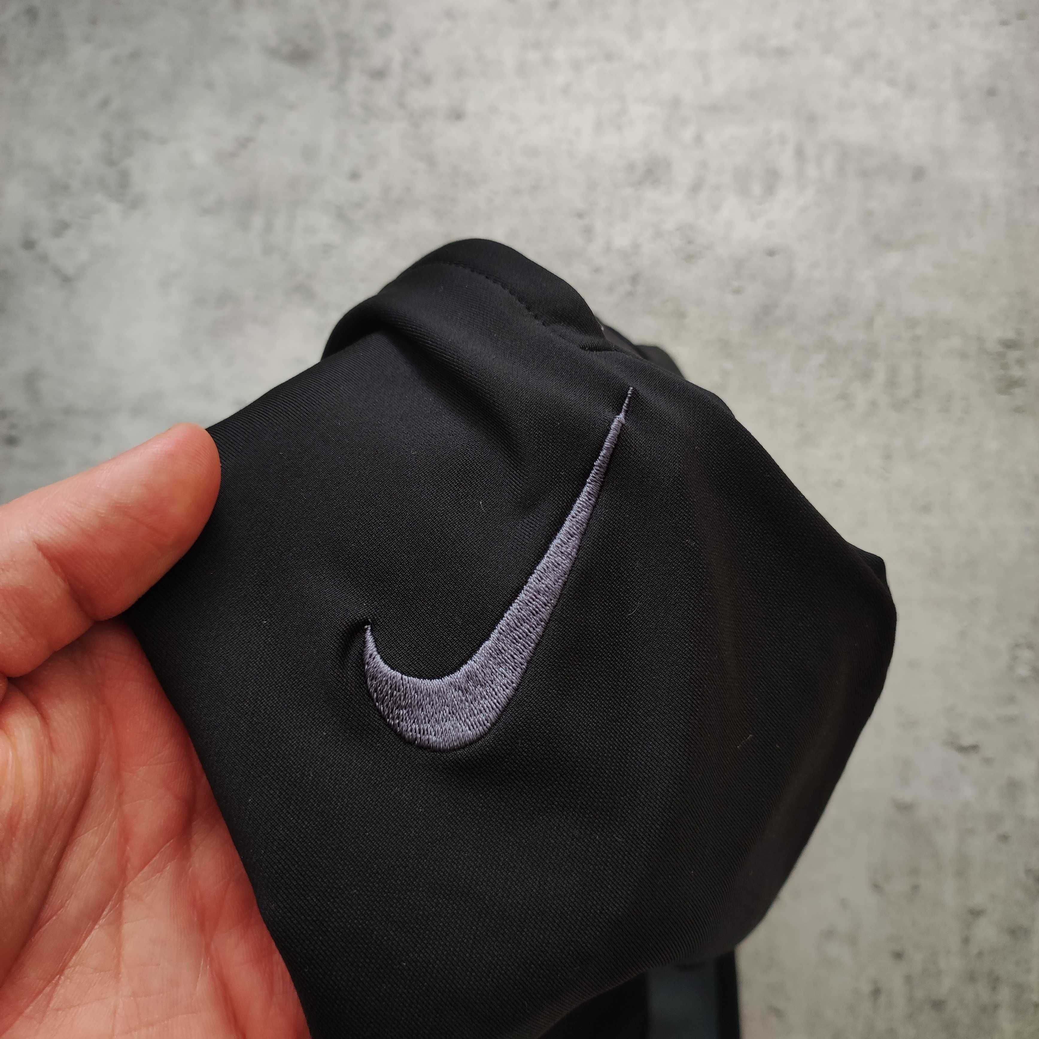 MĘSKIE Dresy Sportowe Czarne Dri-Fit Siłownia GYM Active Nike Joggery