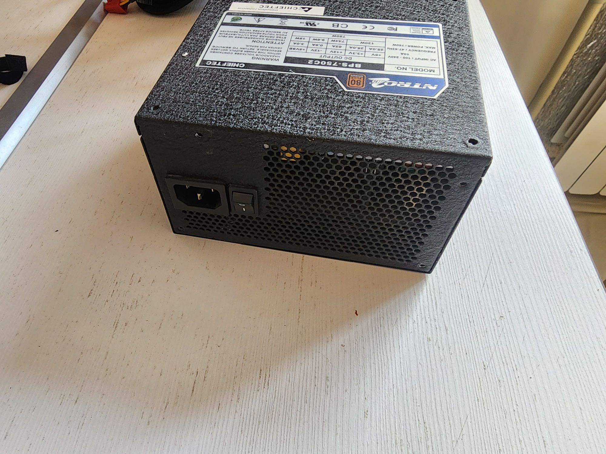 Chieftec bps-750C2 комп'ютерний Блок живлення 750W