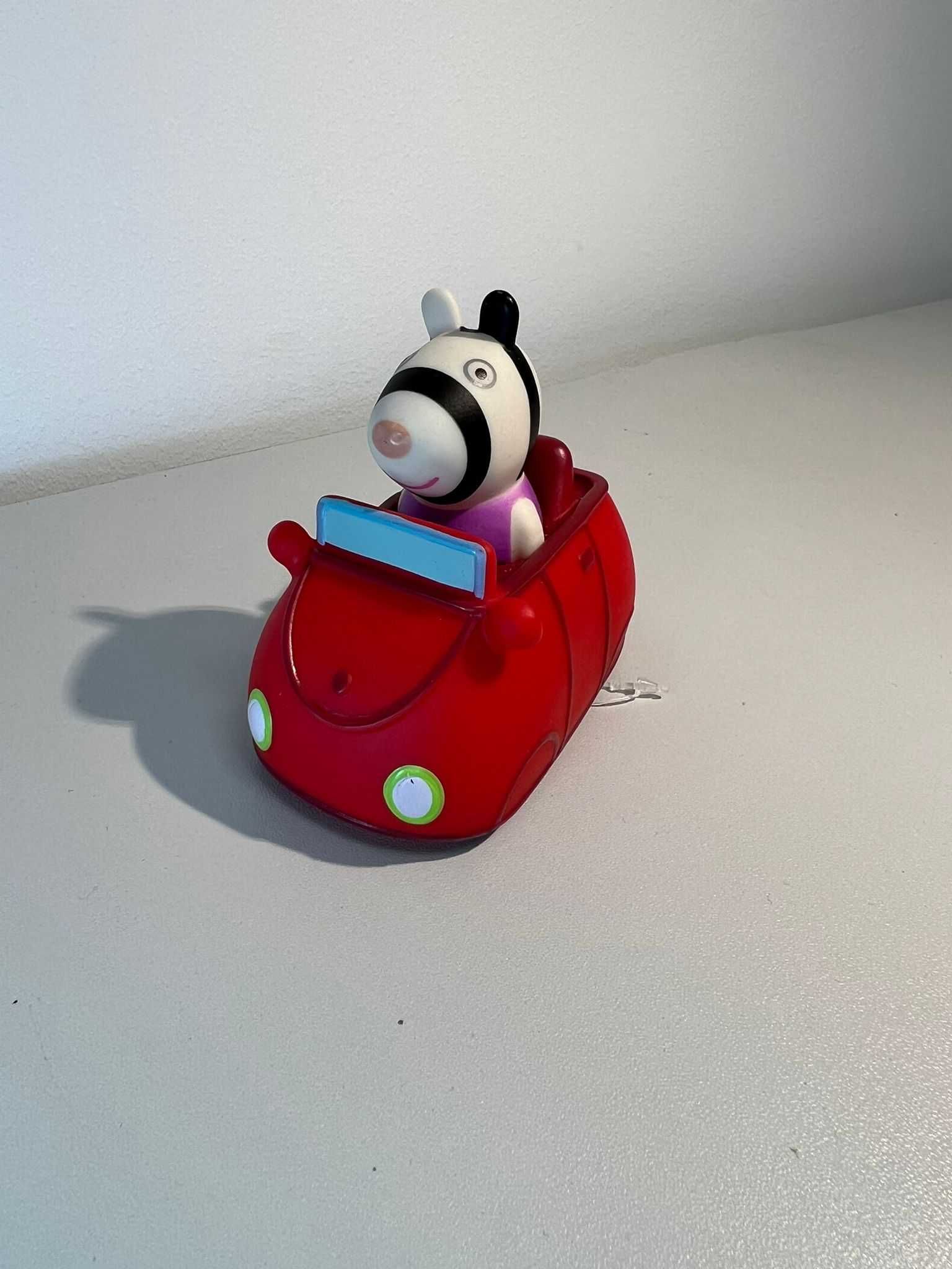 Pojazd z figurką Zoe Zebra *Świnka Pepa* w samochodzie - Hasbro