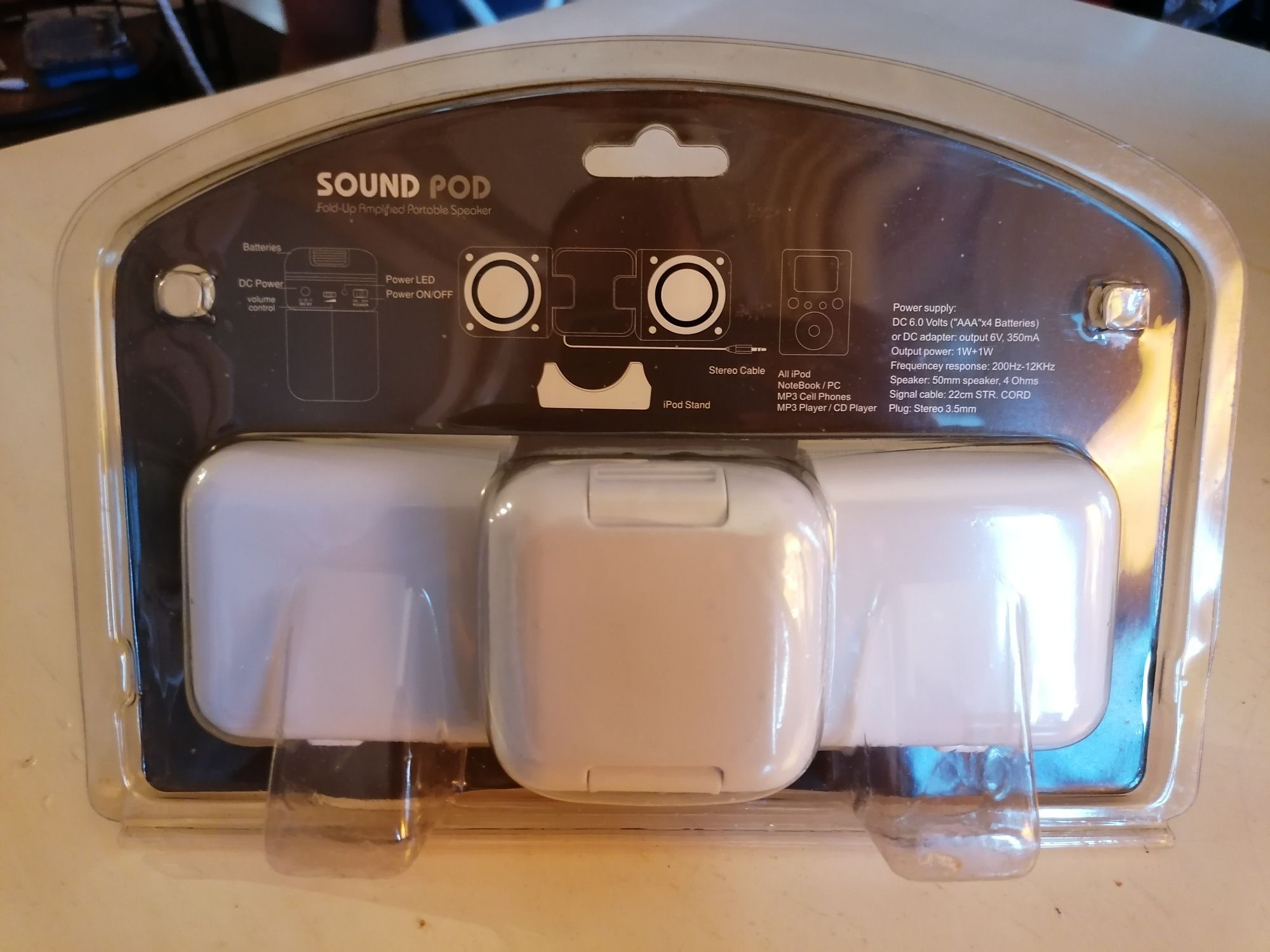 Sound Pod colunas