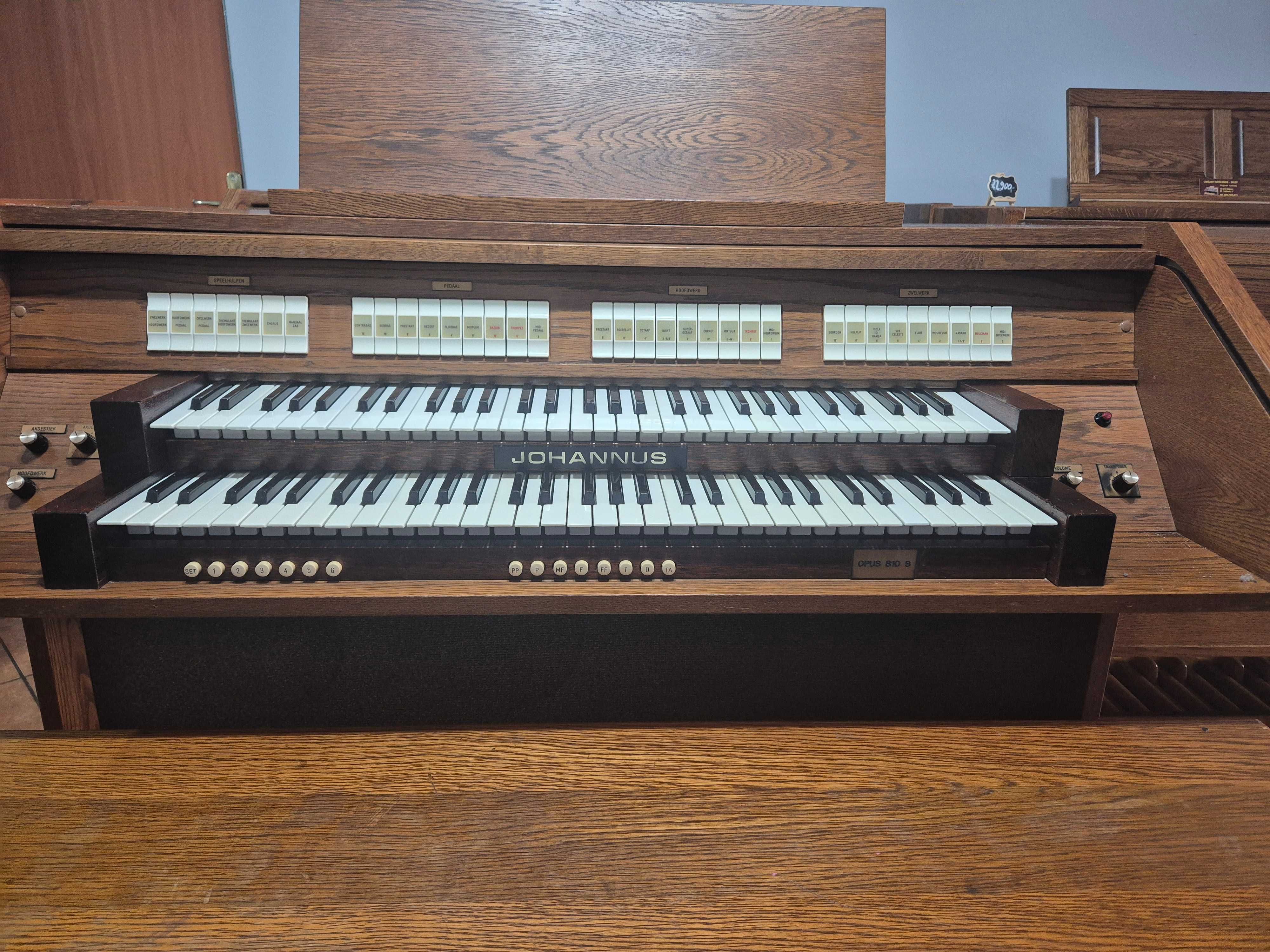 Cyfrowe organy kościelne Johannus Opus 810 S Deluxe