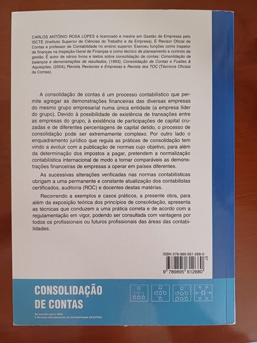Livro - Consolidação de Contas - Teoria e casos práticos