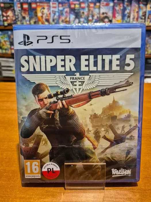 Gra Sniper Elite France 5 PL PS5 / Nowa / Poznań / Sklep /