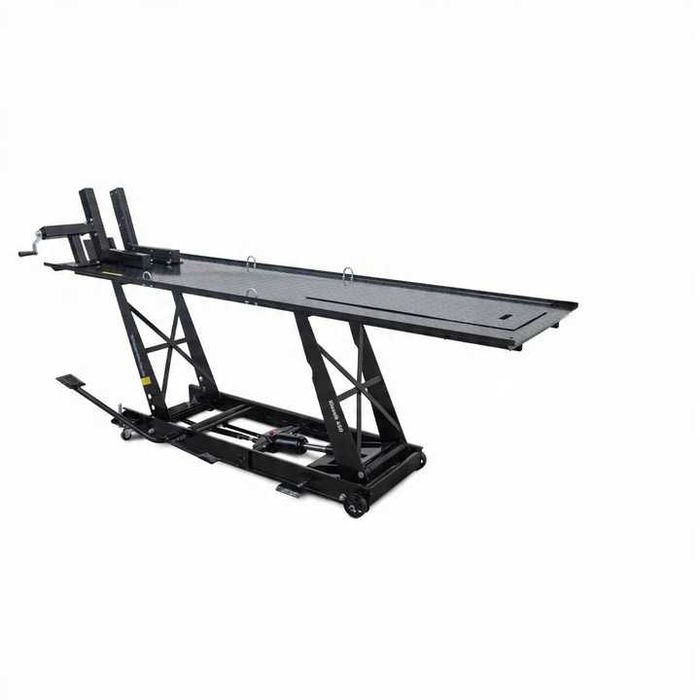 Profesjonalny Motocyklowy PODNOŚNIK 450kg uchwyt na koło 760mm WEBER
