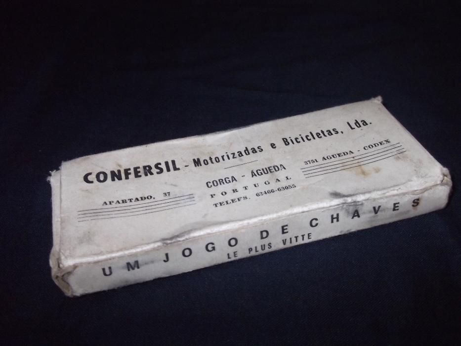 Conjunto de Chaves Confersil Original em caixa mota