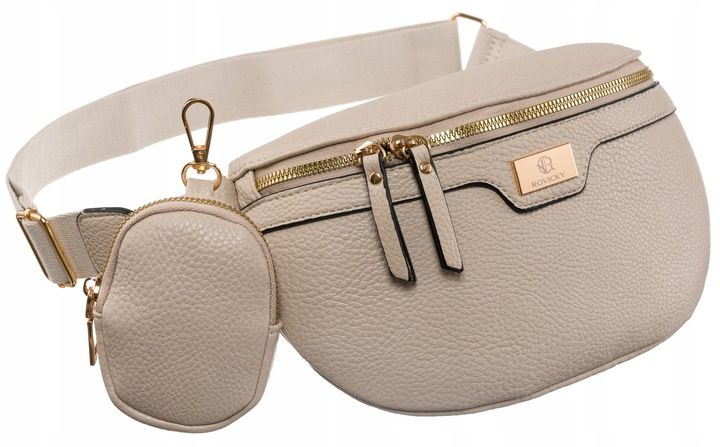 Saszetka Nerka Damska Crossbody Na Biodra Pojemna Miejska