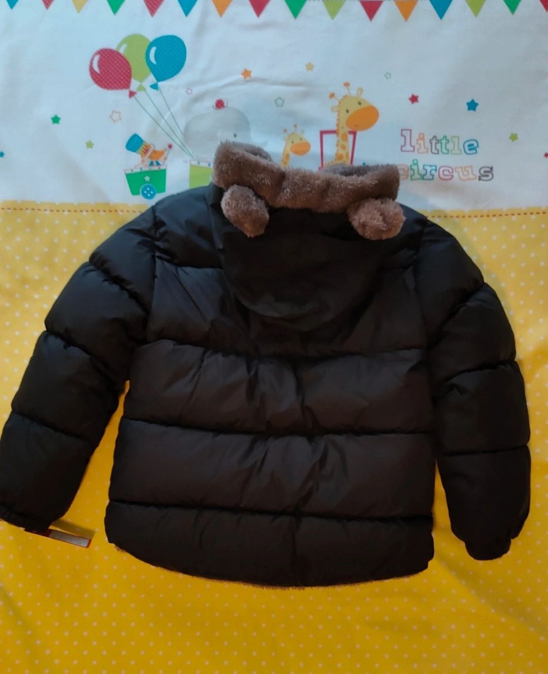 Zimowa kurtka miś 116