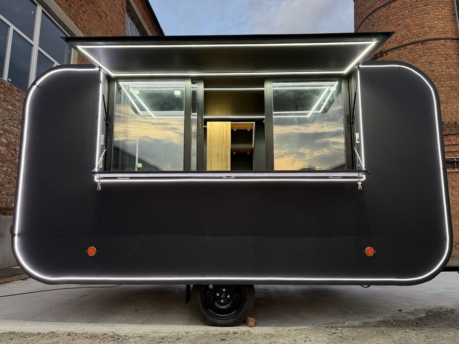 Торговий кіоск-причіп, фастфуд, кавярня, каліфорнія, шаурмічна, бургер