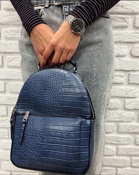 Рюкзак зміїний принт