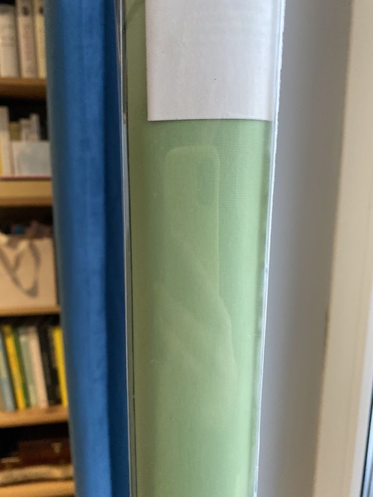 Roleta DISKODANS 83 cm x 195 cm, Ikea, zielona