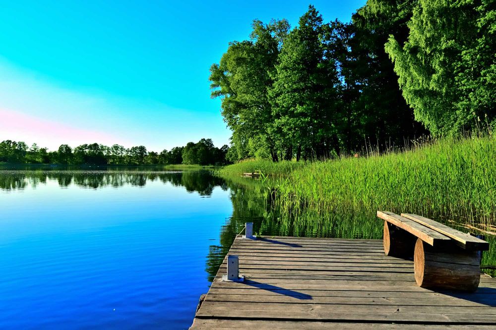 Mazury Domki, jezioro Wersminia .