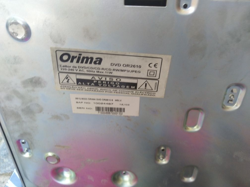 Leitor DVD Orima