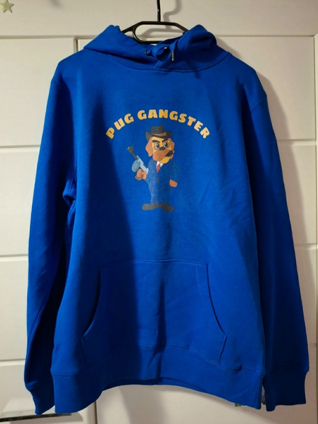Bluza unisex pug gangster