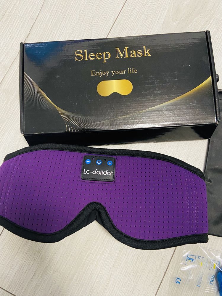 Opaska Maska na oczy sleep mask