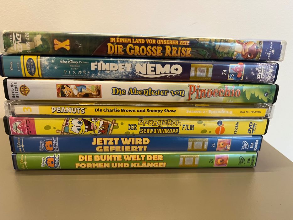 DVD po niemiecku dla dzieci walt disney i inne