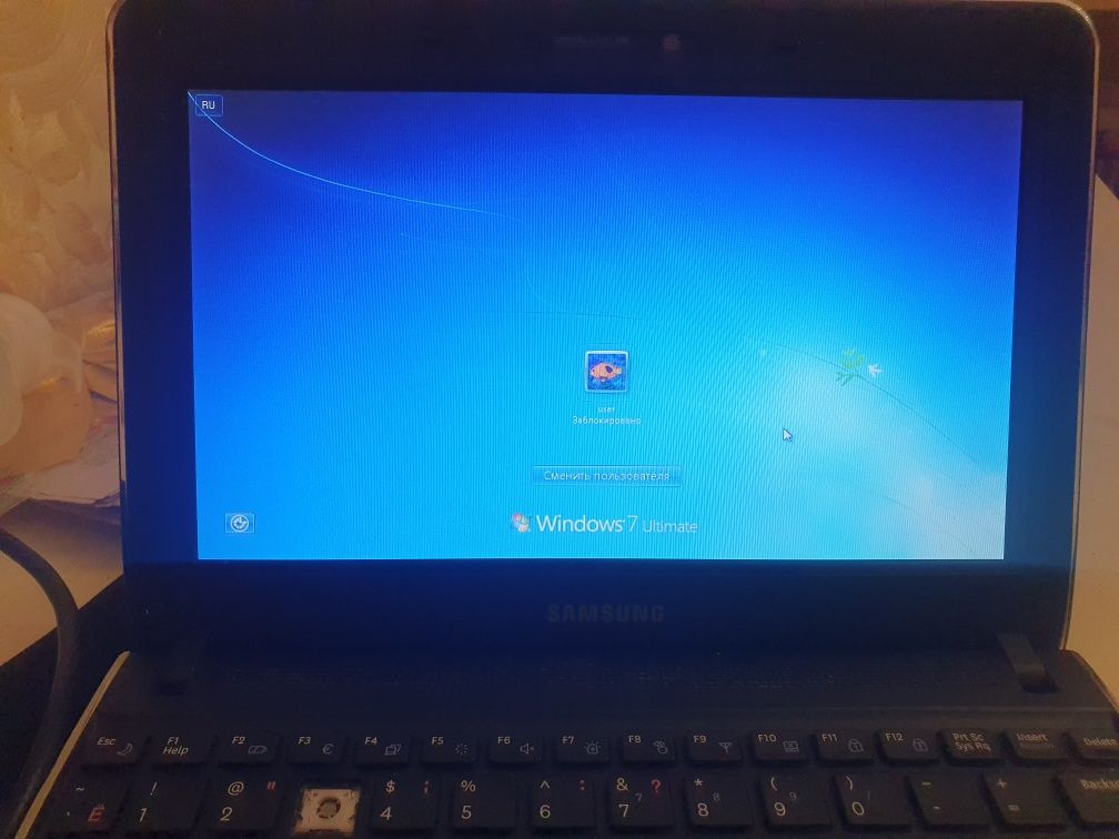 Ноутбук нетбук самсунг Samsung Windows 7