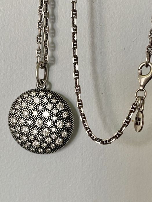 Pandora zawieszka oksydowana, unikat