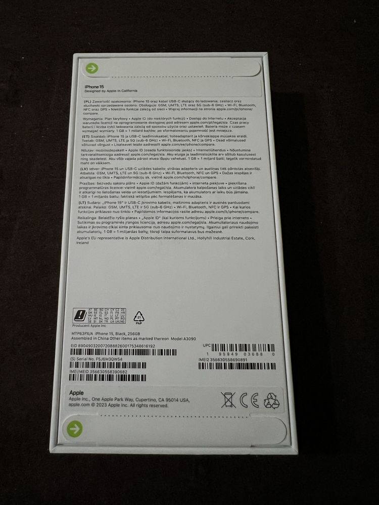 Iphone 15 256GB NOWY