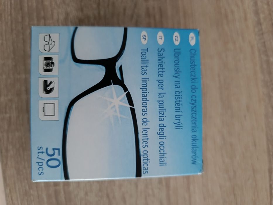 Chusteczki do okularów i ekranu